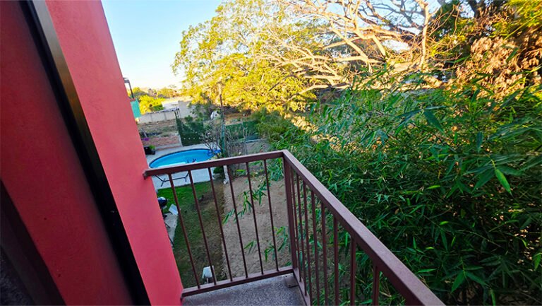 Efrain bedroom jungle balcony bamboo 2 la joya escondita